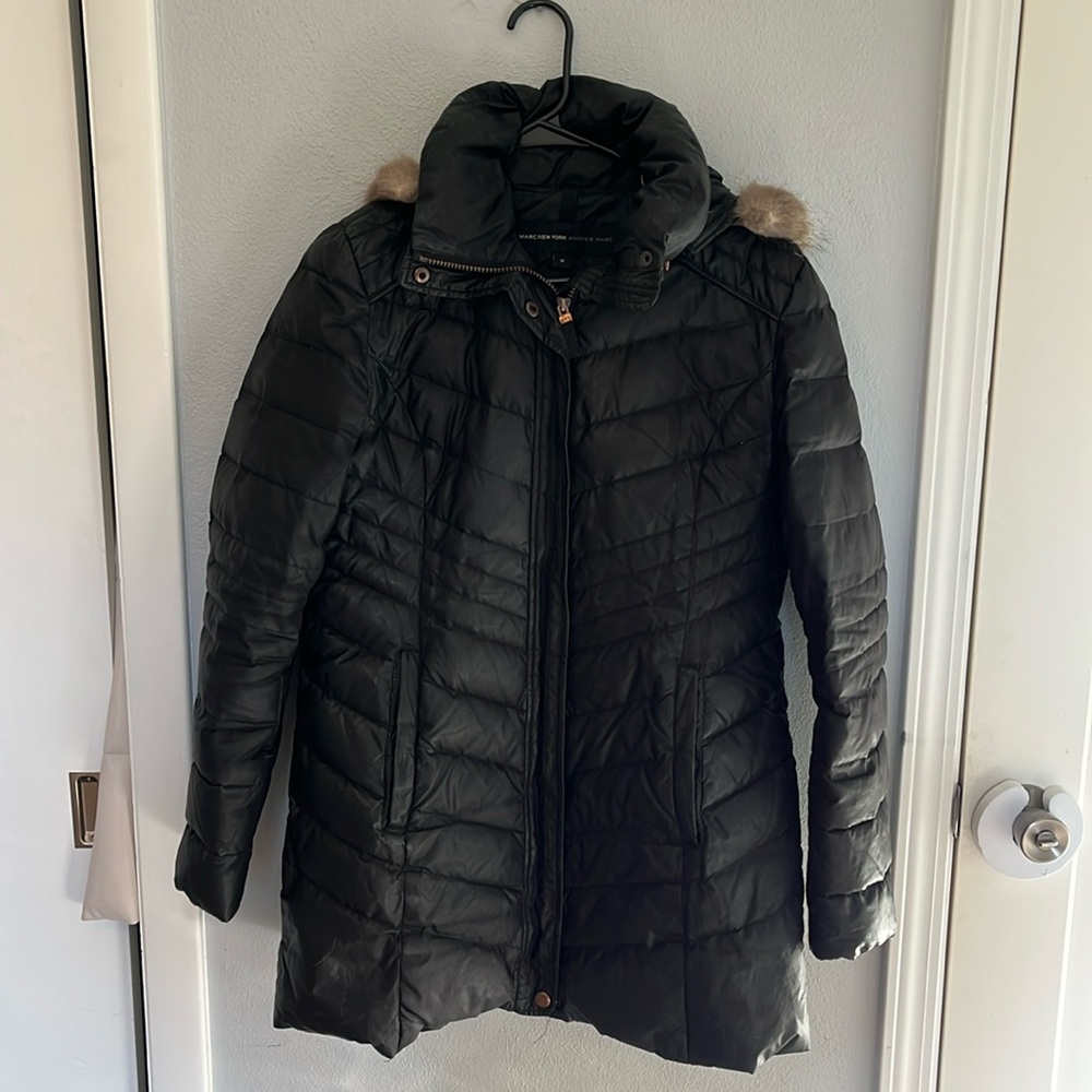Marc New York Andrew Marc Winter Puffer Jacket size Medium.